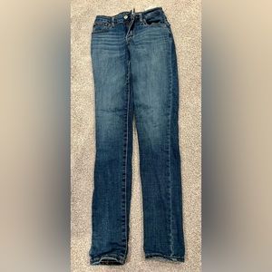 Levi’s 721 High Rise Skinny Size 24